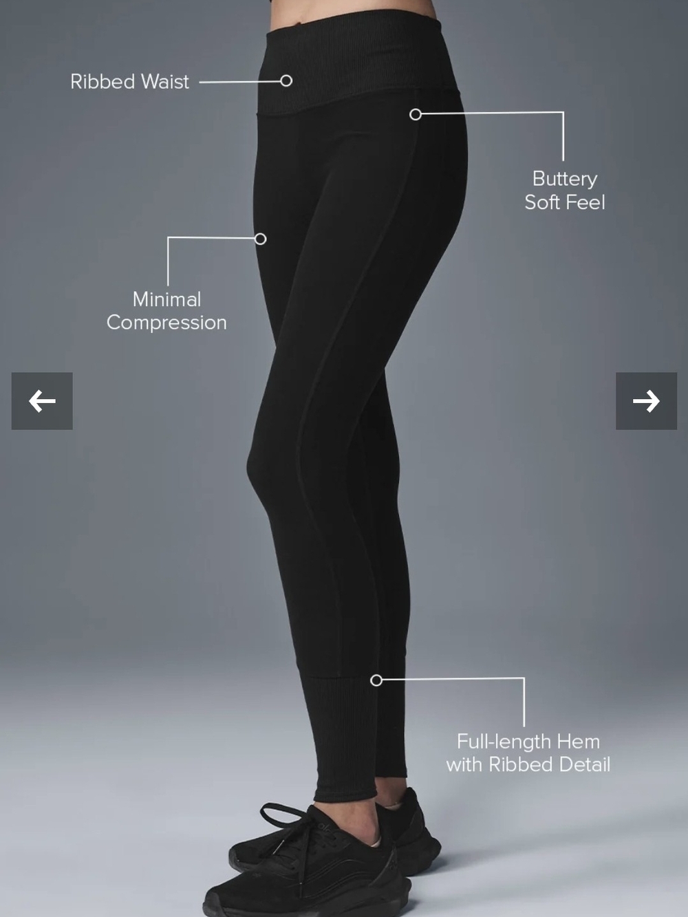 NWOT - ALO Yoga - High-Waist Alosoft Lounge Legging
